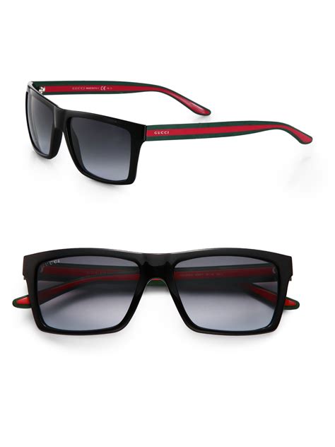 gucci sunglasses with stripe|Gucci sunglasses for men.